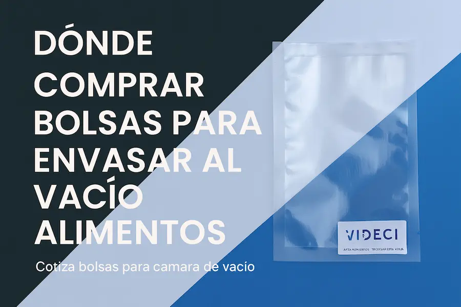 Bolsas para envasar al vacío alimentos VIDECI